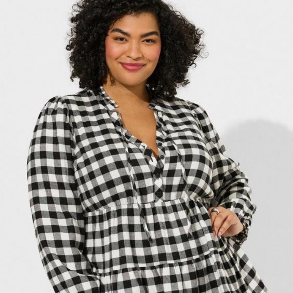 Torrid flannel top